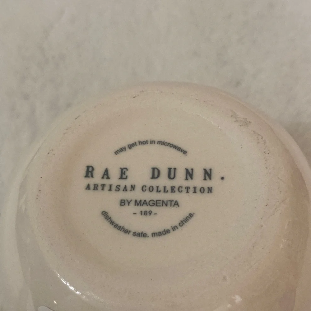 Rae Dunn Ceramic Pitcher - Picture 2 of 5